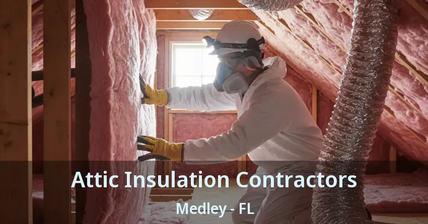 Attic Insulation Contractors Medley - FL
