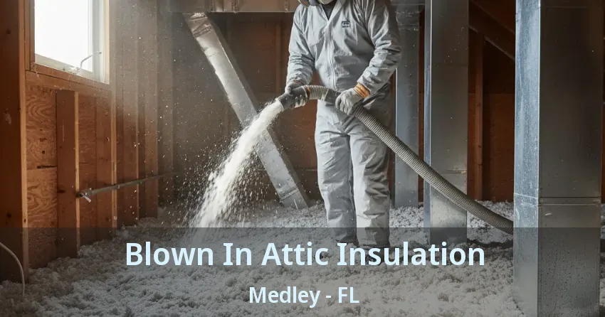 Blown In Attic Insulation Medley - FL