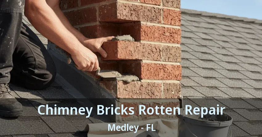 Chimney Bricks Rotten Repair Medley - FL