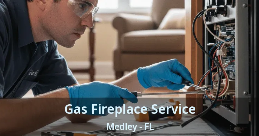 Gas Fireplace Service Medley - FL