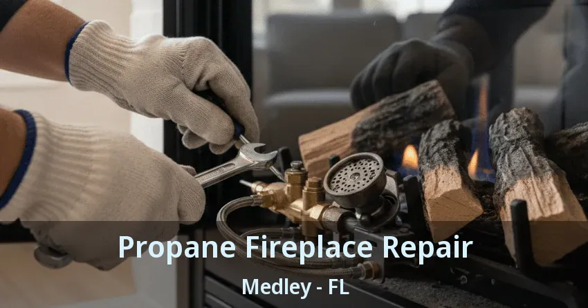 Propane Fireplace Repair Medley - FL