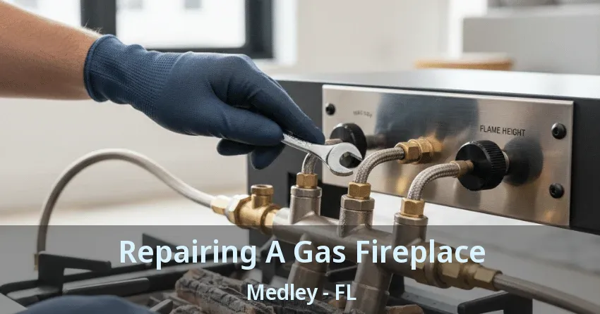 Repairing A Gas Fireplace Medley - FL