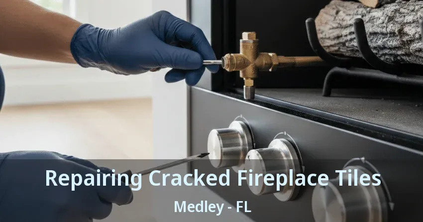 Repairing Cracked Fireplace Tiles Medley - FL